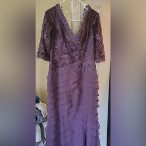 Beautiful purple fully beaded